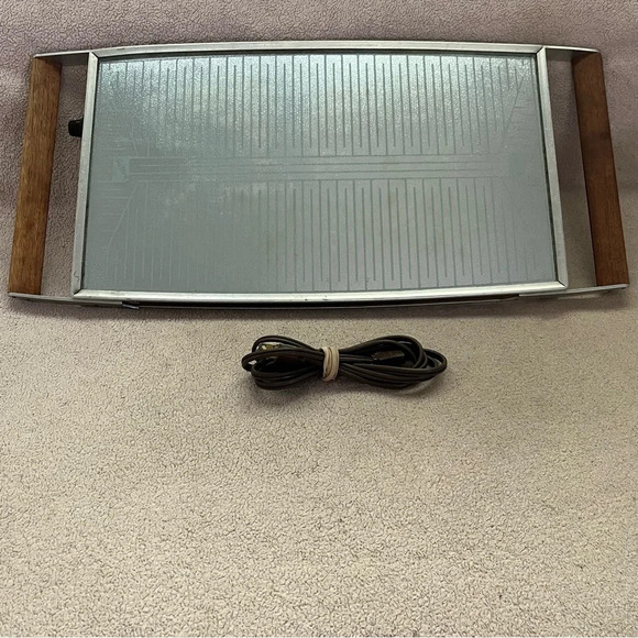 Vintage Salton Hotray Warming Tray-Vtg-70s-Retro-Kitchen Hot Plate-Potluck-WORKS - Picture 15 of 15